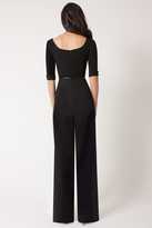 Thumbnail for your product : Black Halo 3/4 Sleeve Jackie Jumpsuit