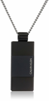 Calvin Klein Men's Strong Bi-Color Stainless Steel Pendant Necklace -  ShopStyle Jewelry
