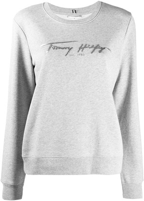 tommy hilfiger black jumper womens