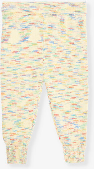 The Bonnie Mob Rainbow Mercury Space Dye Cotton Knitted Trousers 0-24 Months 12-18 Months