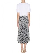 Thumbnail for your product : Schumacher Dorothee Floral-printed silk skirt