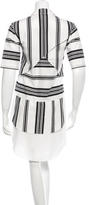 Thumbnail for your product : Derek Lam 10 Crosby Striped Button-Up Dress