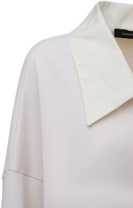MADE IN TOMBOY Joy Cotton Polo Shirt W/gabardine Collar