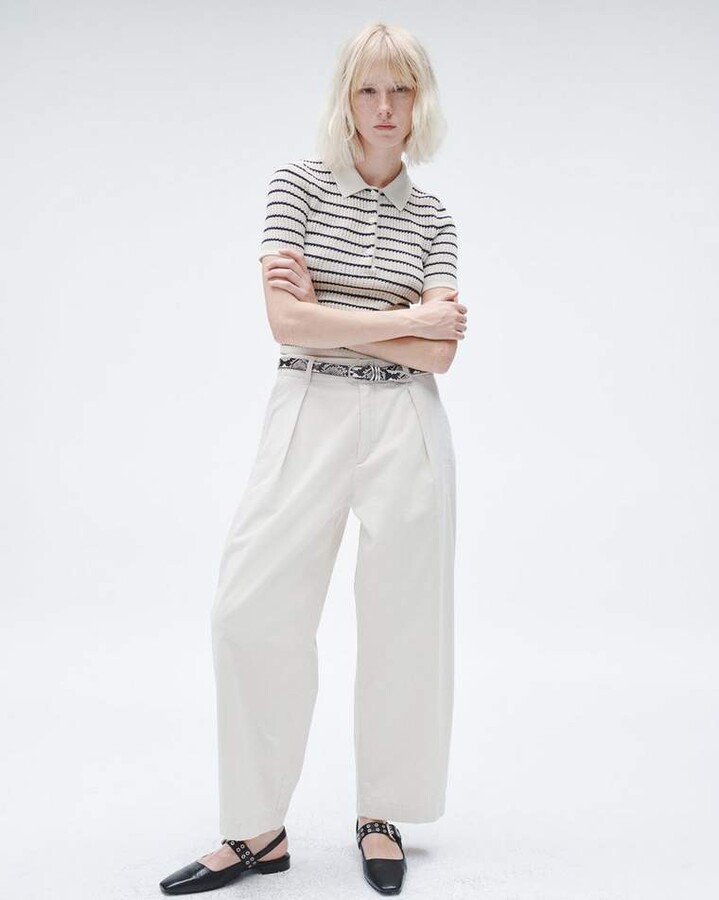 Women’s Clearance Boulevard Brushed Twill Straight Leg Pant made with  Organic Cotton | Pact