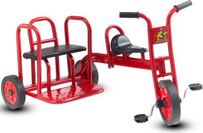 linor Kids Tricycle For Toddler Ages 3+, Preschool Kids Trike Bike With Non-slip Pedal And Airless Rubber Wheels