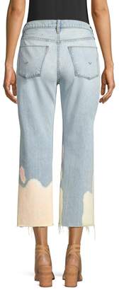 Hudson Sloane Mid-Rise Cropped Jeans