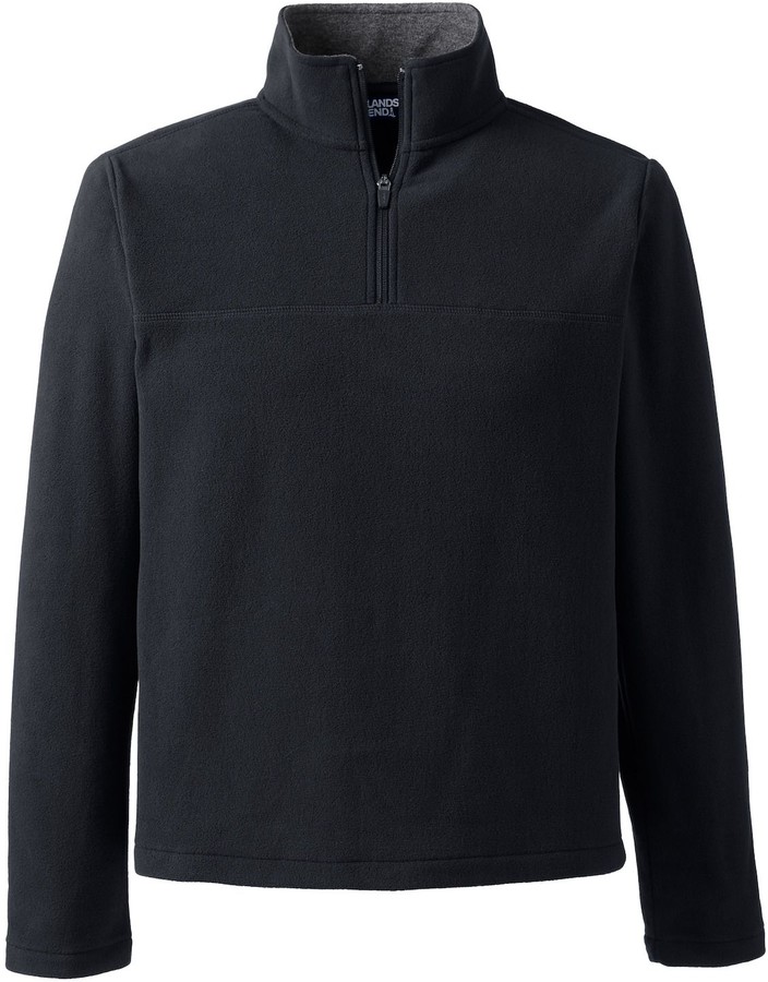 lands end men's fleece pullover