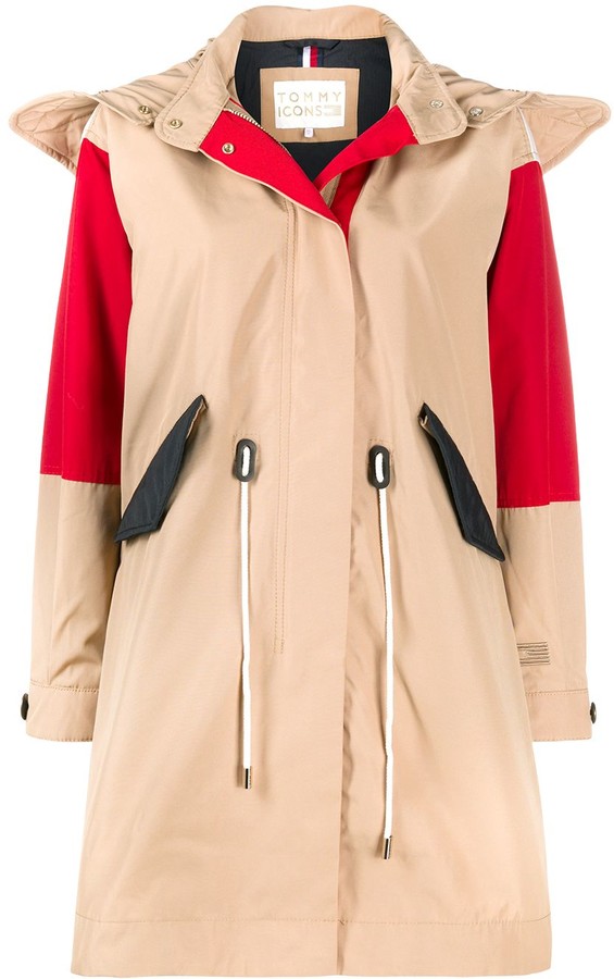 tommy hilfiger rain coat