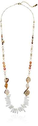 lonna & lilly Gold-Tone and Shell Strand Necklace