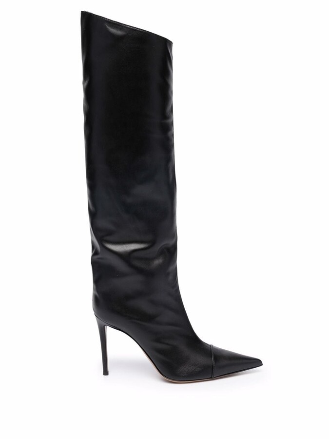 ruched boots