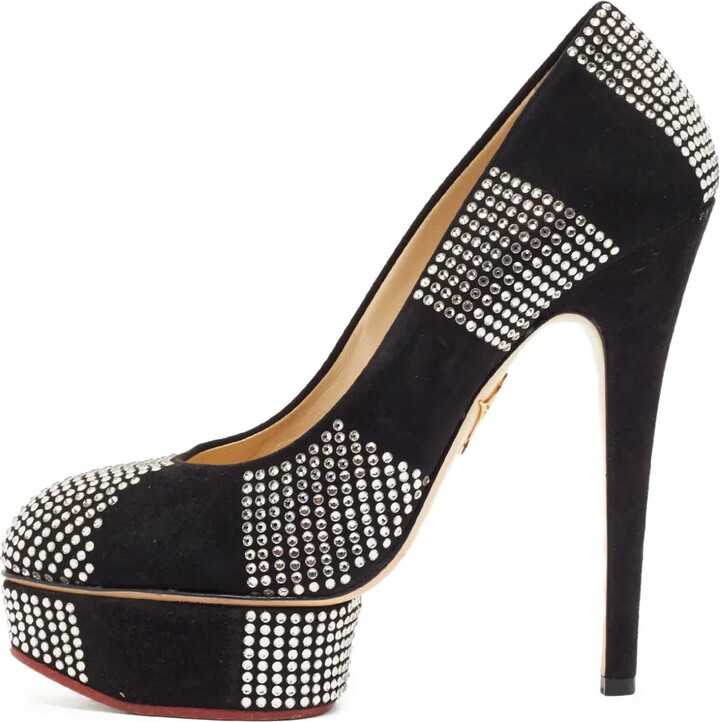 Charlotte Olympia pre-owned 120mm Paparazzi pumps