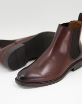 Thumbnail for your product : Office bruno chelsea boot brown leather