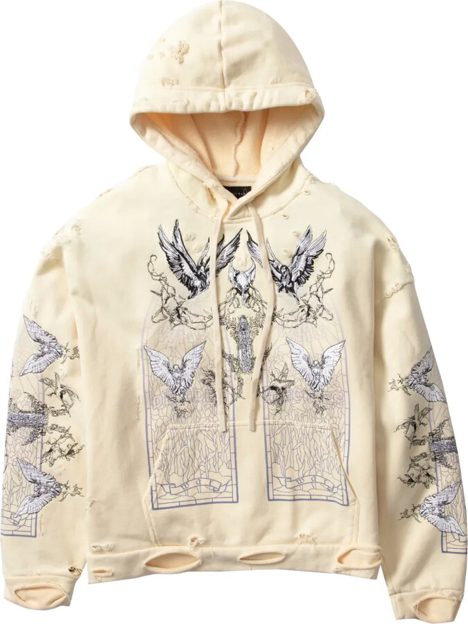 Who Decides War Distressed Graphic Hoodie