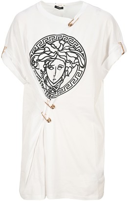 Versace Medusa Print Oversized T-shirt 