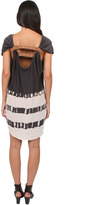 Thumbnail for your product : Gypsy 05 Silk Short Sleeve Scoop Back Dress in Black