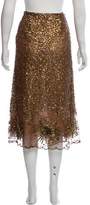 Thumbnail for your product : Valentino Sequin Evening Skirt