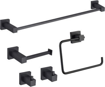 KIBI 5 - Piece Bathroom Hardware Set