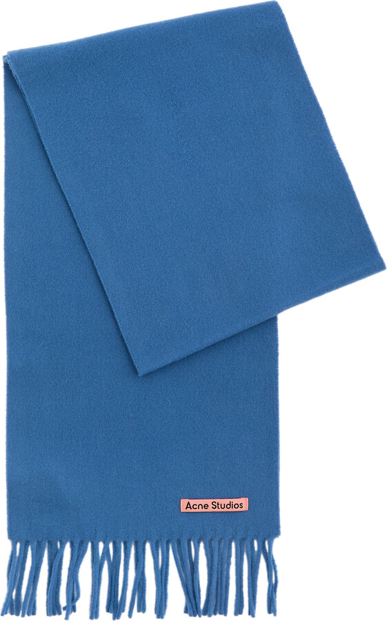 Acne Studios Canada Fringed Wool Scarf