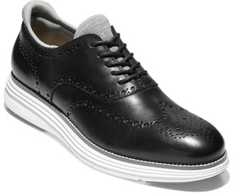 zerøgrand lined laser wingtip oxford