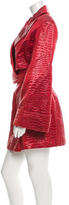 Thumbnail for your product : Versace Textured Skirt Suit w/ Tags