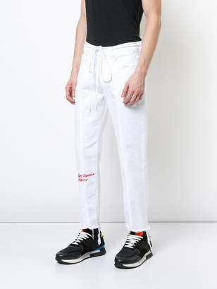Off-White straight-leg jeans
