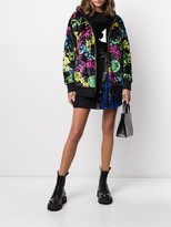 Thumbnail for your product : Versace Jeans Couture Zipped Baroque Print Jacket