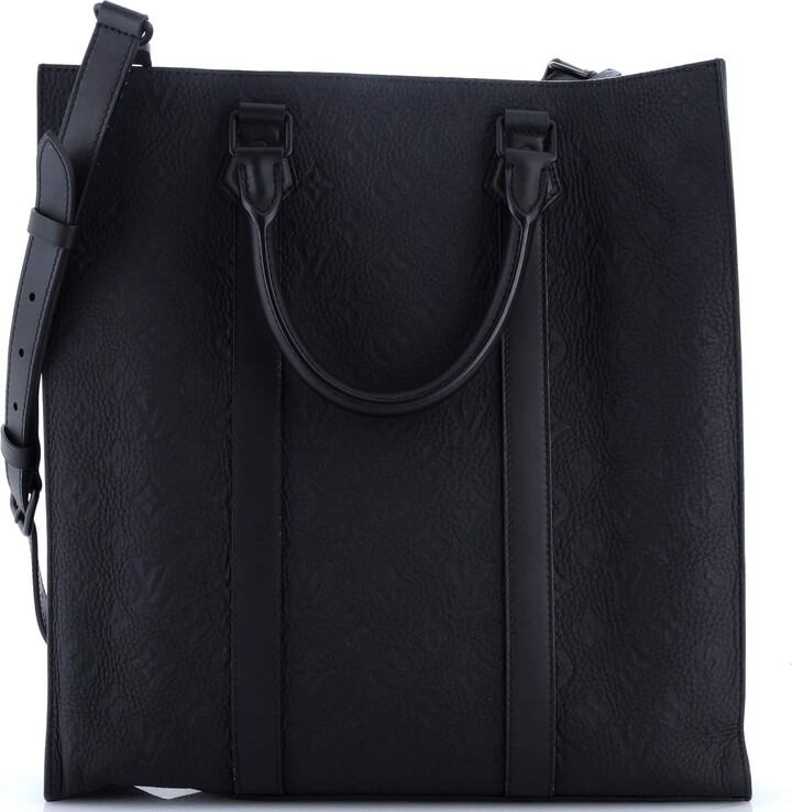 Louis Vuitton Sac Plat NV Bag Monogram Taurillon Leather