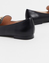 Thumbnail for your product : Raid Clareta loafers with gold trim in black