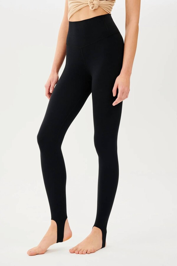 Splits59 River High Waist Airweight Stirrup Leggings In Black