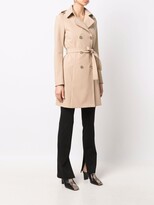 Thumbnail for your product : Patrizia Pepe Double-Breasted Belted Trench Coat