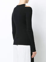 Thumbnail for your product : Rosetta Getty cut-out long sleeve T-shirt