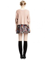 Thumbnail for your product : Alice + Olivia Risti Crew Neck Top