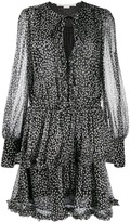 Thumbnail for your product : Stella McCartney Frilled Polka-Dot Print Dress