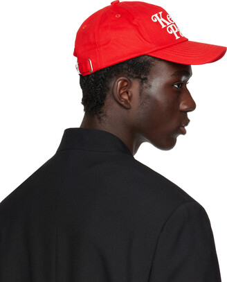 Kenzo Red Paris Utility Cap - ShopStyle Hats
