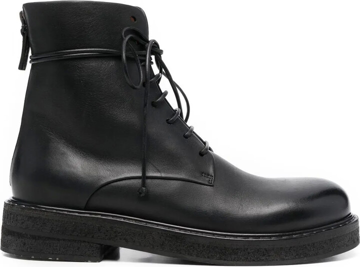 Marsèll Parruca leather combat boots