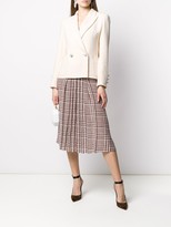 Thumbnail for your product : Alessandra Rich Double-Breasted Slim-Fit Blazer