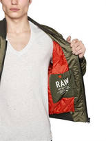 Thumbnail for your product : G Star Contrasting Patches Nylon Bomber Jacket