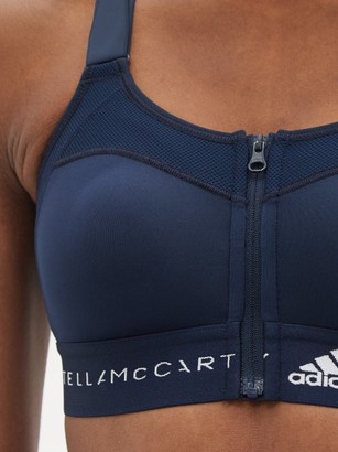adidas by Stella McCartney Truepurpose Post-mastectomy Sports Bra - Navy