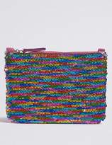 Thumbnail for your product : Marks and Spencer Kids' Multi Sequin Phone Bag