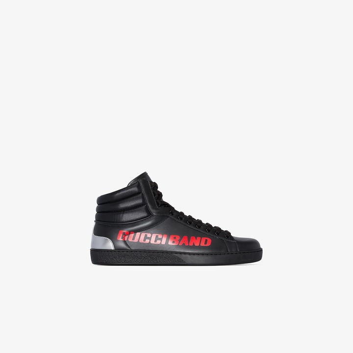 gucci sneakers high top black