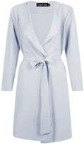 Thumbnail for your product : boohoo Long Sleeve Belted Duster