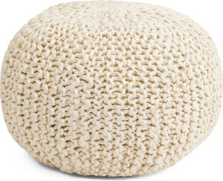 TJMAXX Jute Pouf Ottoman