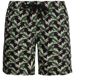 Onia Charles Liberty Print Swim Shorts - Mens - Black Multi