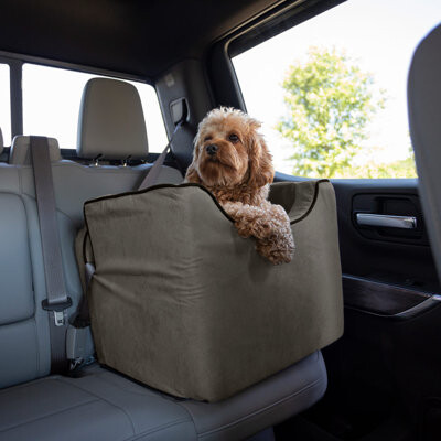 Snoozer Pet Products Snoozer Microsuede Lookout 1 Dog Car Seat