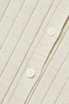 Thumbnail for your product : The Row Chicco Ribbed Wool And Silk-blend Cardigan - Neutrals