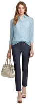 Thumbnail for your product : Brooks Brothers Petite Cotton Stretch Natalie Fit Pants