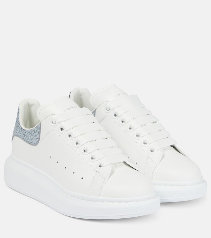 Alexander McQueen Oversized leather sneakers