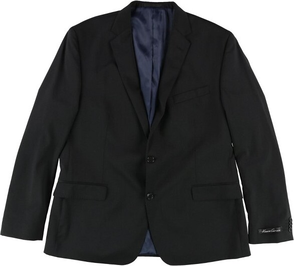 Kenneth Cole KennethColeMensPerformanceWearTwoButtonBlazerJacketblack46Regular