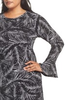 Thumbnail for your product : MICHAEL Michael Kors Abstract Palm Dress