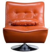 Thumbnail for your product : Diamond Sofa Ultimate Swivel Armless Chair